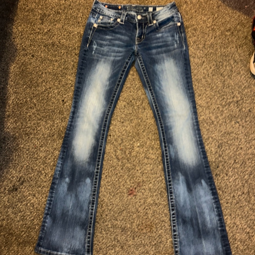 Women's Blue Denim Miss Me Jeans